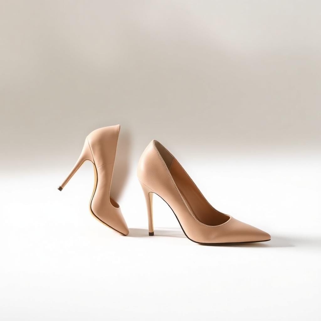 Scarpin Feminino Nude Elegante